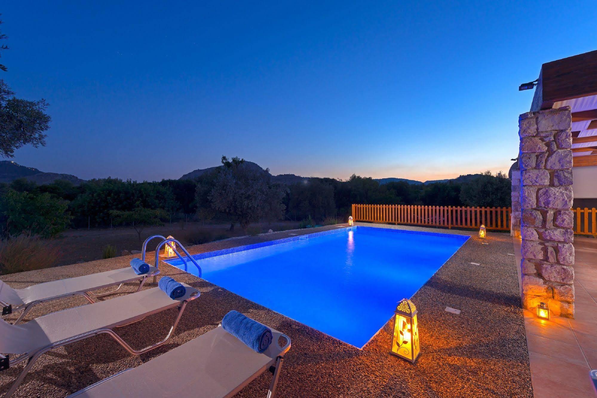 Olive Private Villa Swimming Pool 5 Bdr Rhodes Колимбия Экстерьер фото